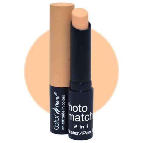 Color Fever Photo Match Radiant Complexion Concealer Pan Stick, Light Tan (3.5 g)