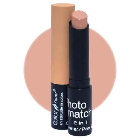 Color Fever Photo Match Radiant Complexion Concealer Pan Stick, Nude Pink, (3.5 g)