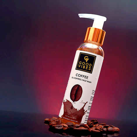 Buy Good Vibes Coffee Nourishing Face Wash | Anti-Acne, Detoxifies | With Argan Oil | No Parabens, No Mineral Oil, No Animal Testing (120 ml) - Purplle
