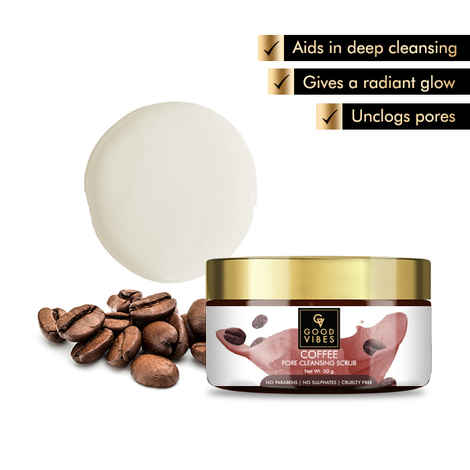 Good Vibes Pore Cleansing Scrub - Coffee (50 gm)