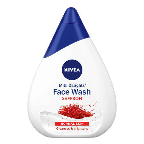 NIVEA Face Wash Milk Delights Precious Saffron Normal Skin 50ml