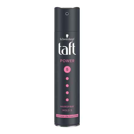 Buy Schwarzkopf Taft Power Hair Spray Hold 5 Cashmere like suppleness (250 ml) - Purplle