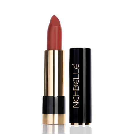 Buy Nehbelle Lipstick Gold Collection 003 Brown Belt, Dark Brown, 0.14 Ounce (4.2 g) - Purplle