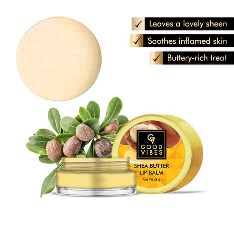 Buy Good Vibes Lip Balm - Shea Butter (8 gm) - Purplle