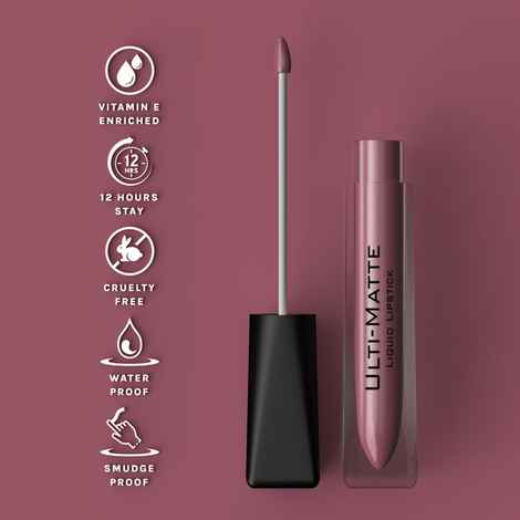 Buy Bella Voste I ULTI-MATTE LIQUID LIPSTICK I Silky Smooth & Light Weight Texture I Full Coverage With Pure Matte finish I NUDE LOVE (01) - 3.7 ml - Purplle