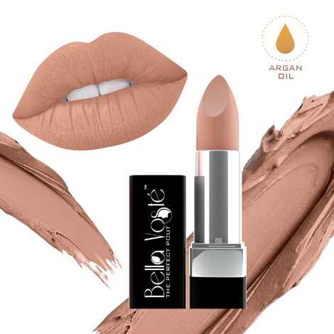 Bella Voste Ulti-Matte Nude Lipstick (With Argan Oil) Burnout Dust (01) (4.2 g)