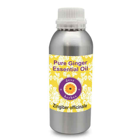 Buy Deve Herbes Pure Ginger Essential Oil (Zingiber officinale) Natural Therapeutic Grade Steam Distilled 630ml - Purplle