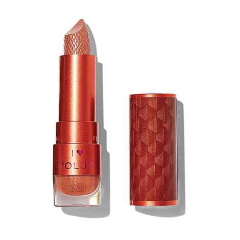 Buy Makeup Revolution I Heart Revolution Dragons Dare Lipstick Golden Eyes (3.2 g) - Purplle