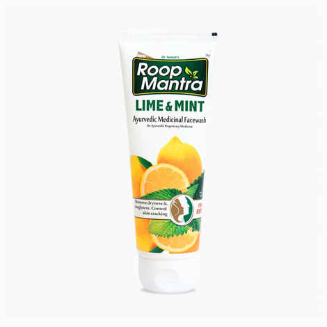 Roop Mantra Lime & Mint Face Wash (115 ml) For Men & Women