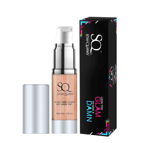 Buy Stay Quirky Illuminator I'm Wet N Flashy Wet Look Tint - Bronze Babe 3 (20 ml) - Purplle