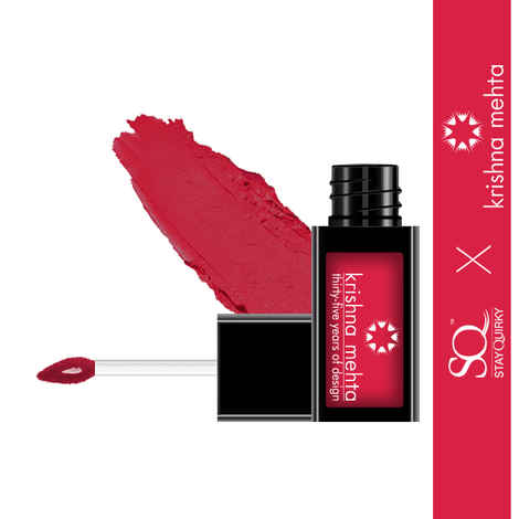 Stay Quirky Liquid Lipstick, Exclusive Krishna Mehta Range, Pink - Fierce and Fearless 6 (4.5 ml)