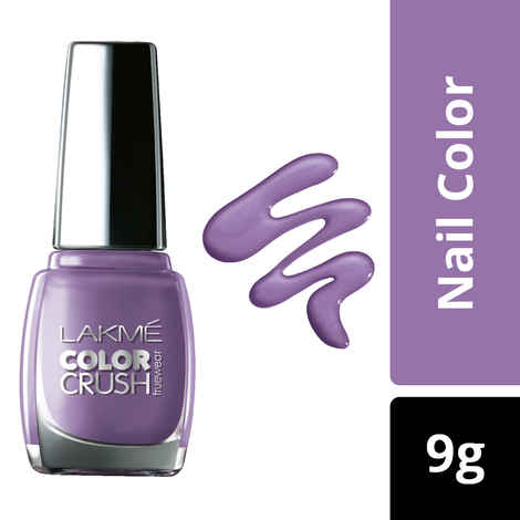 Buy Lakme True Wear Color Crush Nail Color - Shade 48 (9 ml) - Purplle
