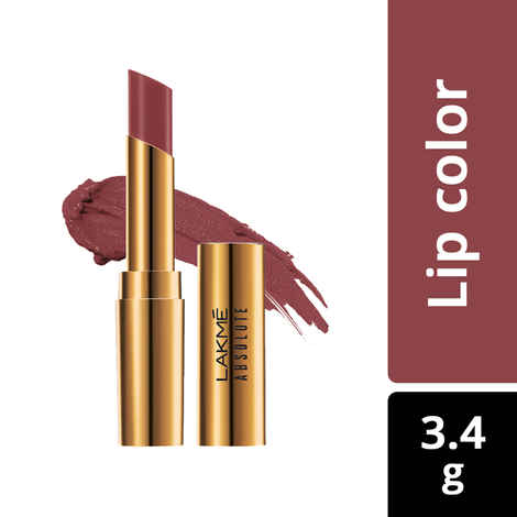 Buy Lakme Absolute Argan Oil Lip Color - Mauve-It (3.4 g) - Purplle