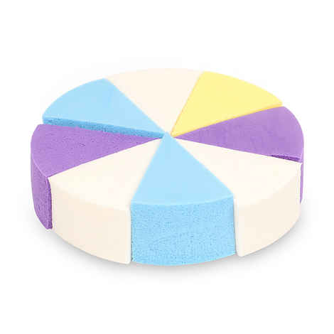 Paco Milano - Paris 8 Triangle Shape Beauty Blenders colour/shape/size may vary