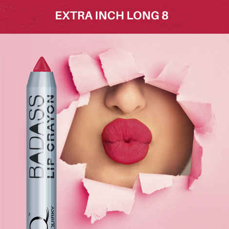 Stay Quirky BadAss Lip Crayon, Berry - Extra Inch Long 8 (2.8 g)