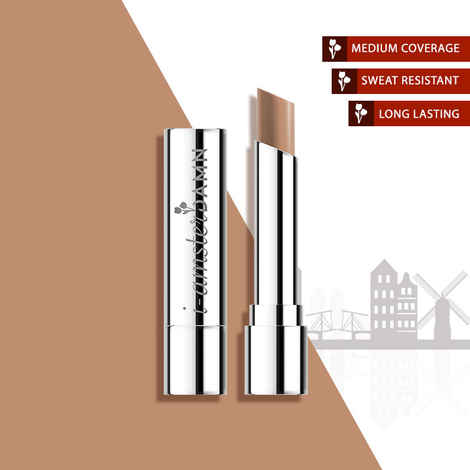 I-AmsterDAMN Foundation Concealer Color Corrector Stick, Tulipa Botanical - Peppermint Stick (3.5 g)