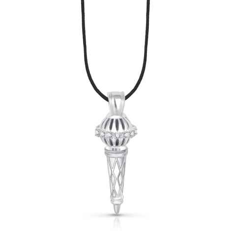 Buy Srikara Alloy Rhodium Plated CZ / AD Bajrangi Bhaijaan Fashion Jewellery Pendant - SKP1424R - Purplle