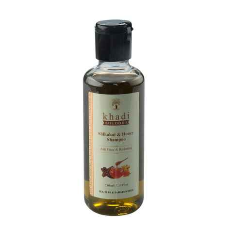 Khadi Shuddha Shikakai & Honey Shampoo Pack Of 2 (420 ml)