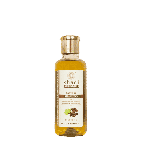 Buy Khadi Shuddha Satreetha Shampoo (210 ml) - Purplle