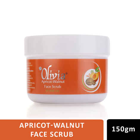Buy Olivia Aprocot-Walnut Face Scrub (150 g) - Purplle