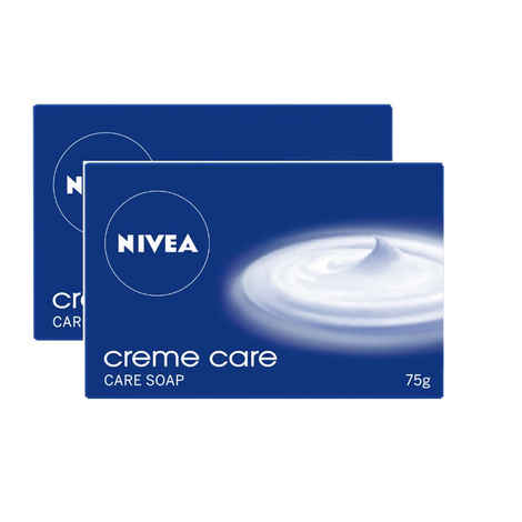 Nivea Creme Care Soap - Pack Of 2 (Each of 75 g)