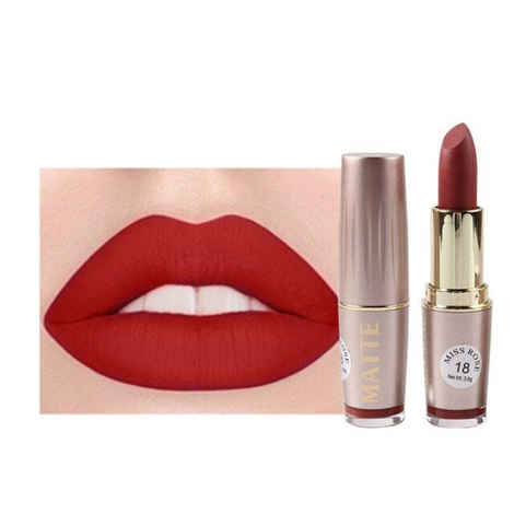 Miss Rose Metalic Lipstick Matte Color 7301-030I 18 (3.4 g)