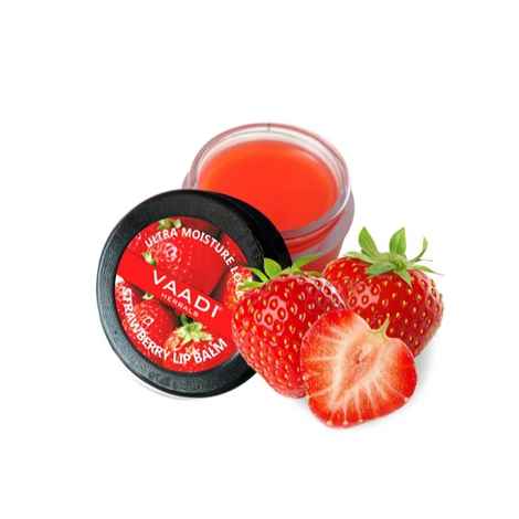 Buy Vaadi Herbals Lip Balm Strawberry (10 g) - Purplle