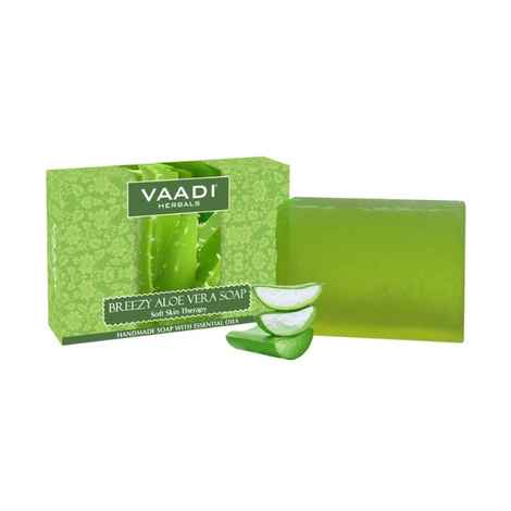 Vaadi Herbals Breezy Aloe Vera Soap (75 g)