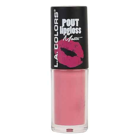 L.A. Colors Pout Matte Lipgloss - Angel Kisses 4 g