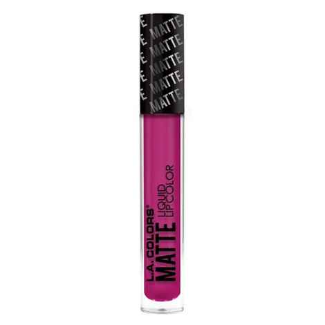 Buy L.A. Colors Matte Liquid Lip Color - Pampered (4 gm) - Purplle