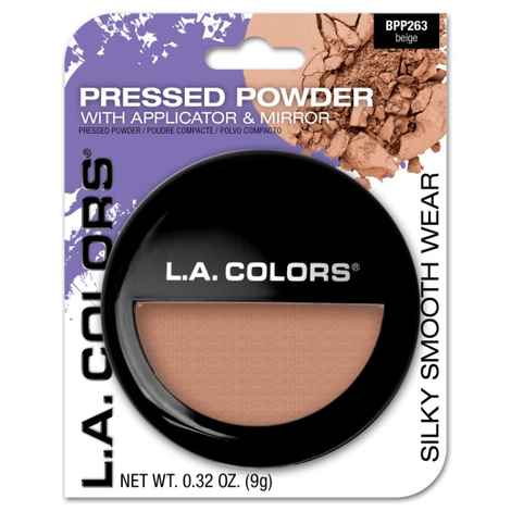 Buy L.A. Colors Pressed Powder - Beige 9 g - Purplle
