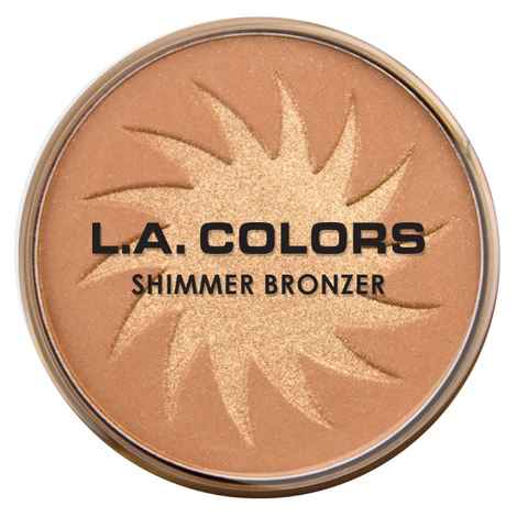 Buy L.A. Colors Shimmer Bronzer 12 gm - Purplle