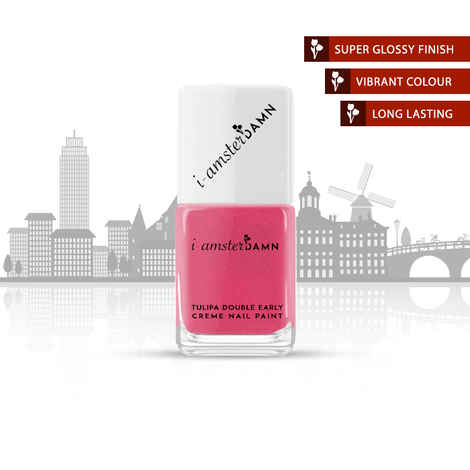 I-AmsterDAMN Nail Paint, Creme, Pink, Tulipa Double Early - Tenderness of Tulipa Double Early (7 ml)