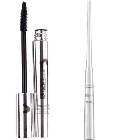Buy Swiss Beauty Comb of Mascara and Jet Black Liquid Long Lasting Eyeliner - SB-09 - Purplle