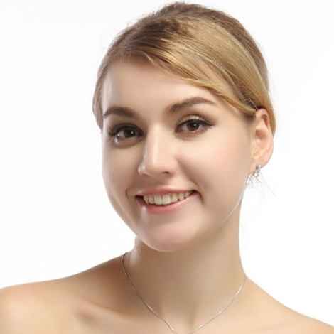 Buy Sukkhi Exquisite Cubic Zirconia Rhodium Plated Earring For Women - E80768 - Purplle