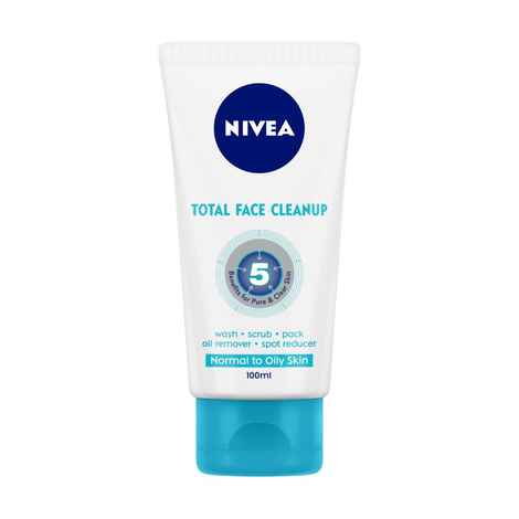 Buy Nivea Total Face Cleanup (100 ml) - Purplle