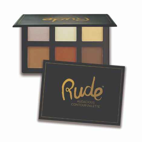 Buy Rude Cosmetics Audacious Contour Palette 18 g - Purplle
