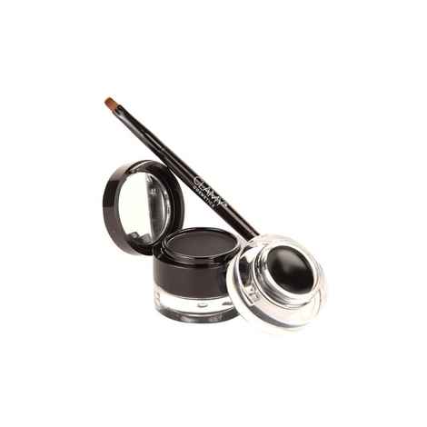 Clamy Long-Lasting and Smudgeproof 2 in 1 Gel Liner and Kajal (Black)