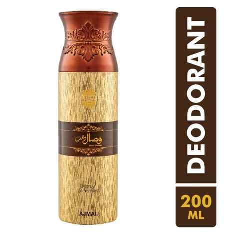 Buy Ajmal Wisal Dhabab Perfume Deodorant For Men (200 ml) - Purplle