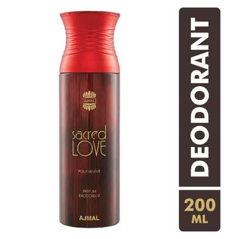 Buy Ajmal Sacred Love Perfume Deodorant For Women (200 ml) - Purplle