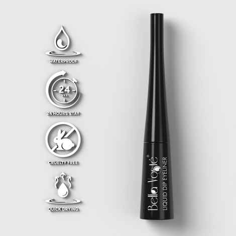 Bella Voste Liquid Dip Eyeliner Black Dale (01) (4 ml)