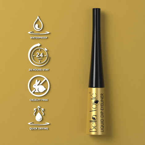 Buy Bella Voste Liquid Dip Eyeliner Glossy Gold (05) (4 ml) - Purplle