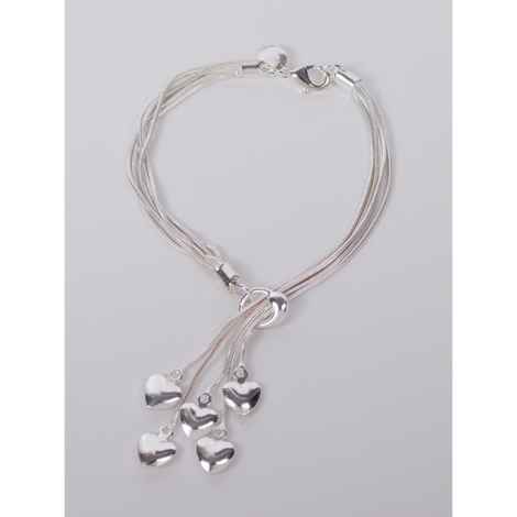 Buy Golden Peacock Sterling Silver Women Bracelet - Purplle