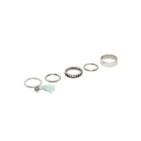 Buy Golden Peacock Silver-Toned Jewellery Set - Purplle