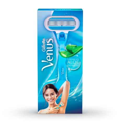 Buy Gillette Venus Hair Removal Razor for Women with Aloe Vera, 1 Pc - Purplle