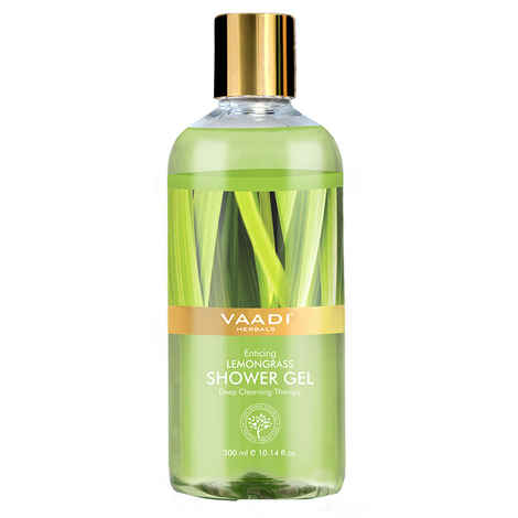 Buy Vaadi Herbals Enticing Lemongrass Shower Gel (300 ml) - Purplle