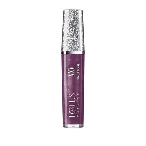 Buy Lotus Makeup XXV 3D Lip Glass Fiesta (8 ml) - Purplle