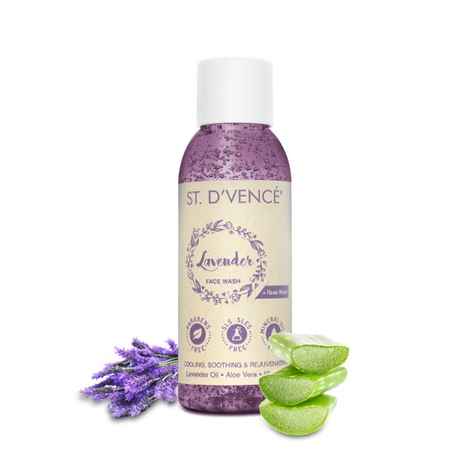 ST. D'VENCE French Lavender Oil & Rose Water Face Wash (60 ml)