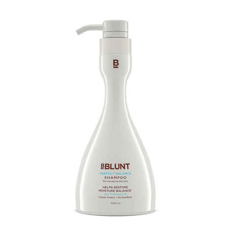 Buy BBLUNT Perfect Balance Shampoo for Normal to Dry Hair, with Pro vitamin B5. No Parabens. 400ml - Purplle