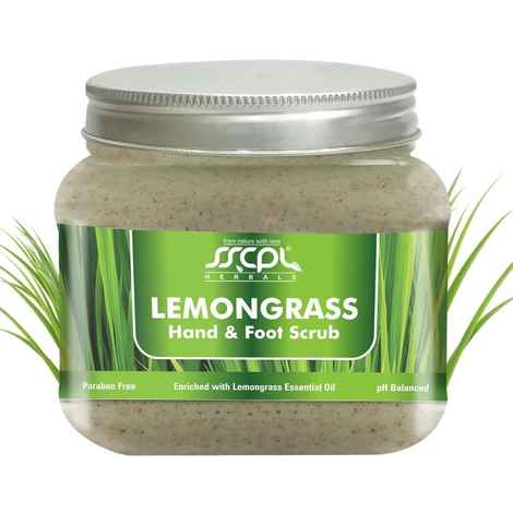 SSCPL Herbals Lemongrass Hand & Foot Scrub (150 g)